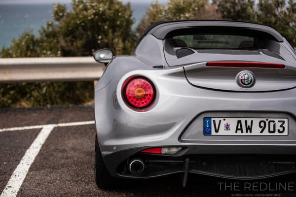 Alfa Romeo 4C rear